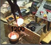 Banggood 1000 Watt Induction Heater at 1200 degrees C