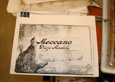Meccano Manual Cover Page
