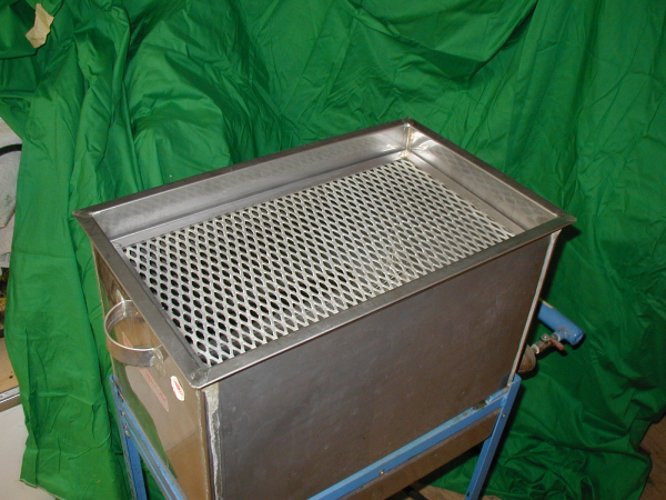 Maple Syrup Bottling Unit, Filter Tray