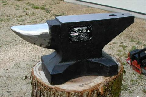 110# Anvil after finishing
