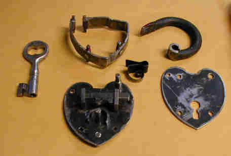 Padlock Dismantled 