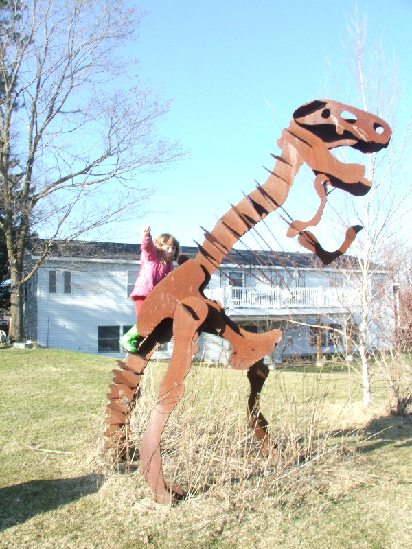 11 Foot High Dinosaur 2