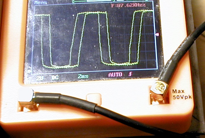 ZVS induction Heater, Stock Frequency Output, No Load