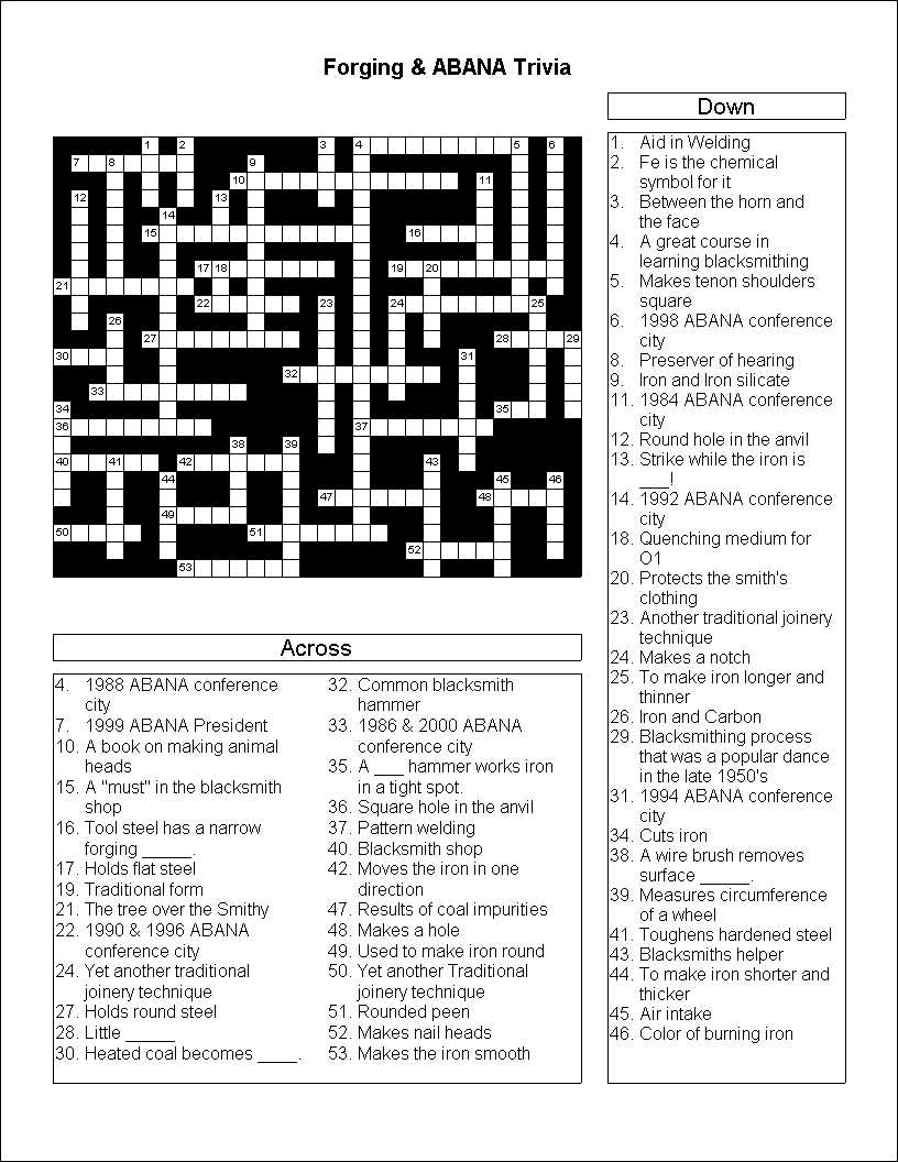 Crossword Construction Kit 97 Puzzle