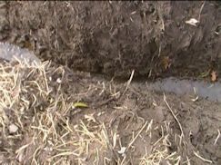 Hand Dug Slit in second part of Main Dam