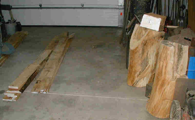Lumber from Sep Sawing and Kubestol Blanks Sawn in June