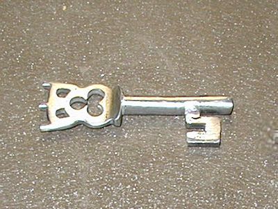 Key for Medieval Chest,  Decoration Complete