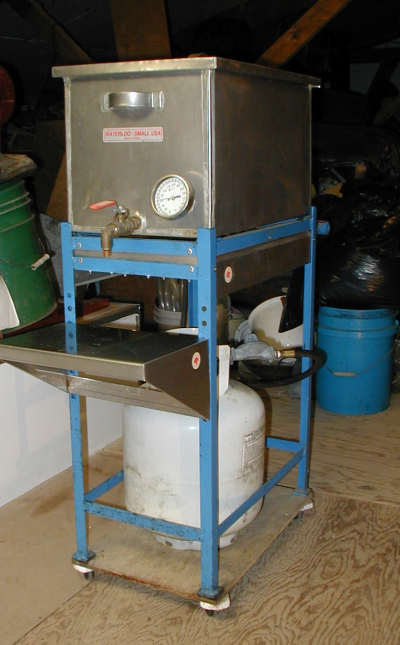 Maple Syrup Bottling Unit, Front View