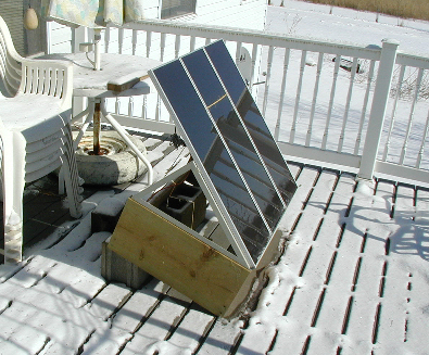 Solar Panels on Deck