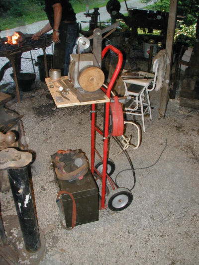 Work Station Cart with Tool Box for Stability