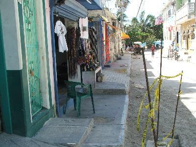 Isla Mujeres Sidewalks Steps and Ramps